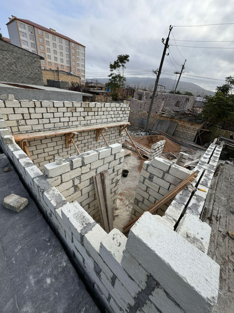 строительство дома из газобетона, армопояс в доме из газобетона, дома из газобетона, строительства дома, строительства