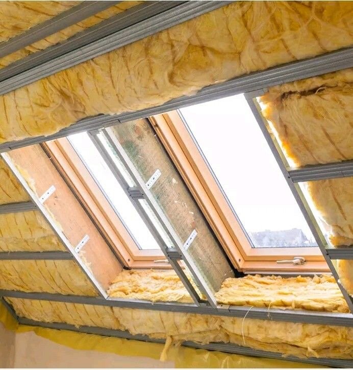 утеплитель для крыши, утепление крыши, fiberglass insulation, утепление кровли, roof insulation
