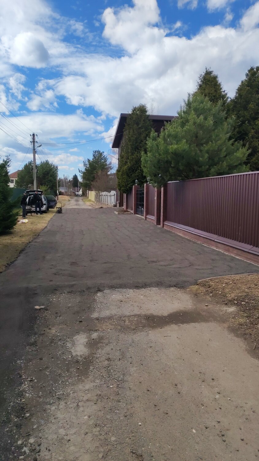 дом в, деревенская дорога, участка, дорога в, подъездная дорога