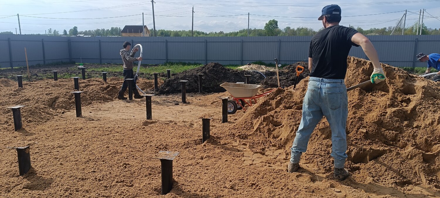 свайно винтовой фундамент, винтовые сваи для фундамента, сваи для фундамента, свайный фундамент d108мм, фундамент из винтовых свай