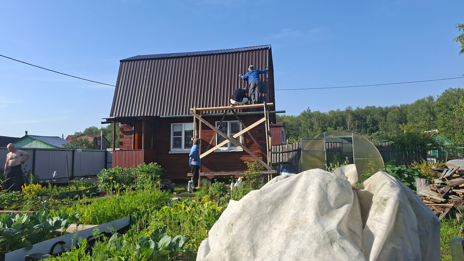ремонт кровли дачного дома, дома дачи, дачные домики, дом в, дачные дома