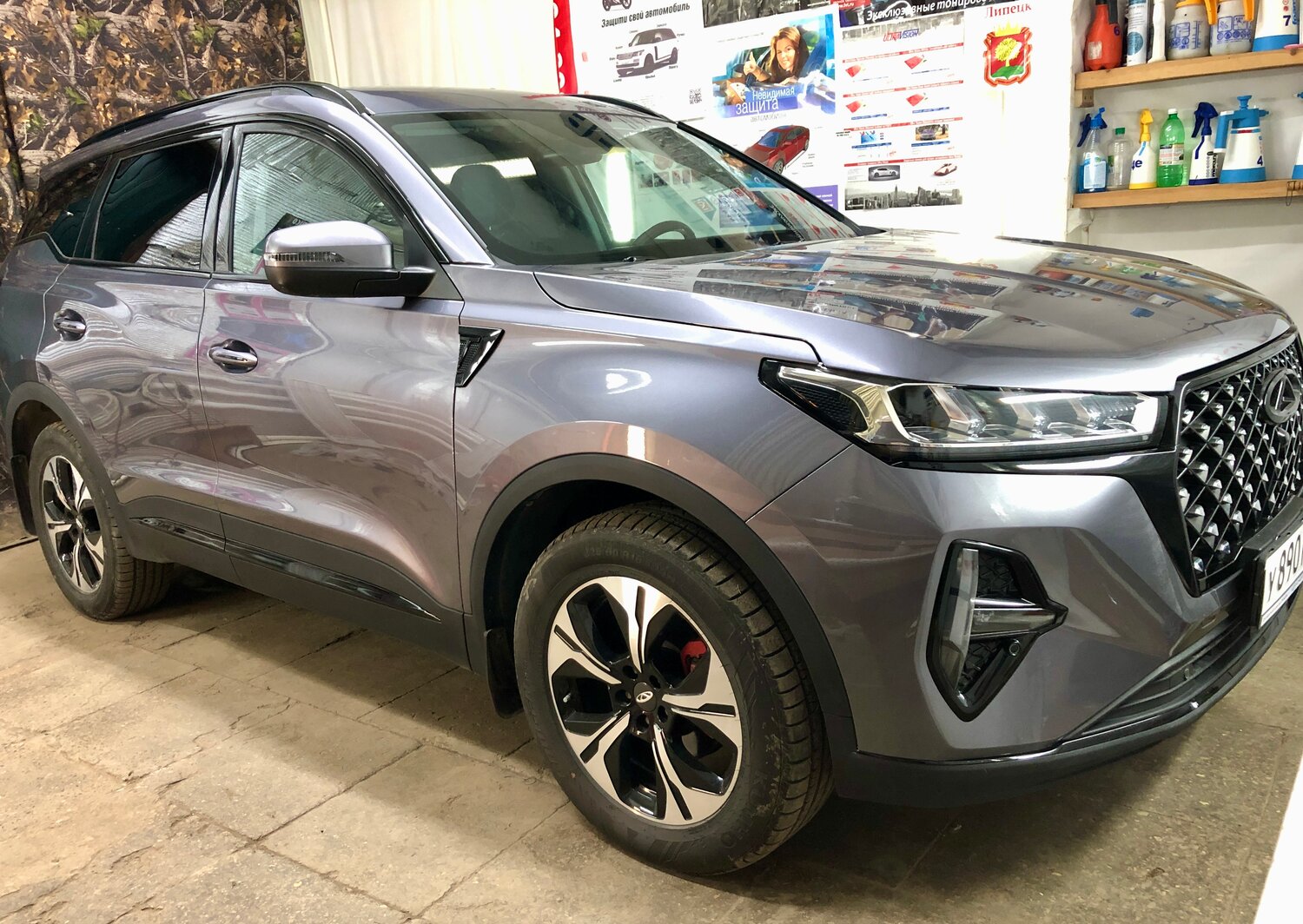 chery tiggo 7 pro max 2023, chery tiggo 7 pro max серый, chery tiggo 7 pro max, новый chery tiggo 7 pro max, автомобиль chery tiggo 7 pro max