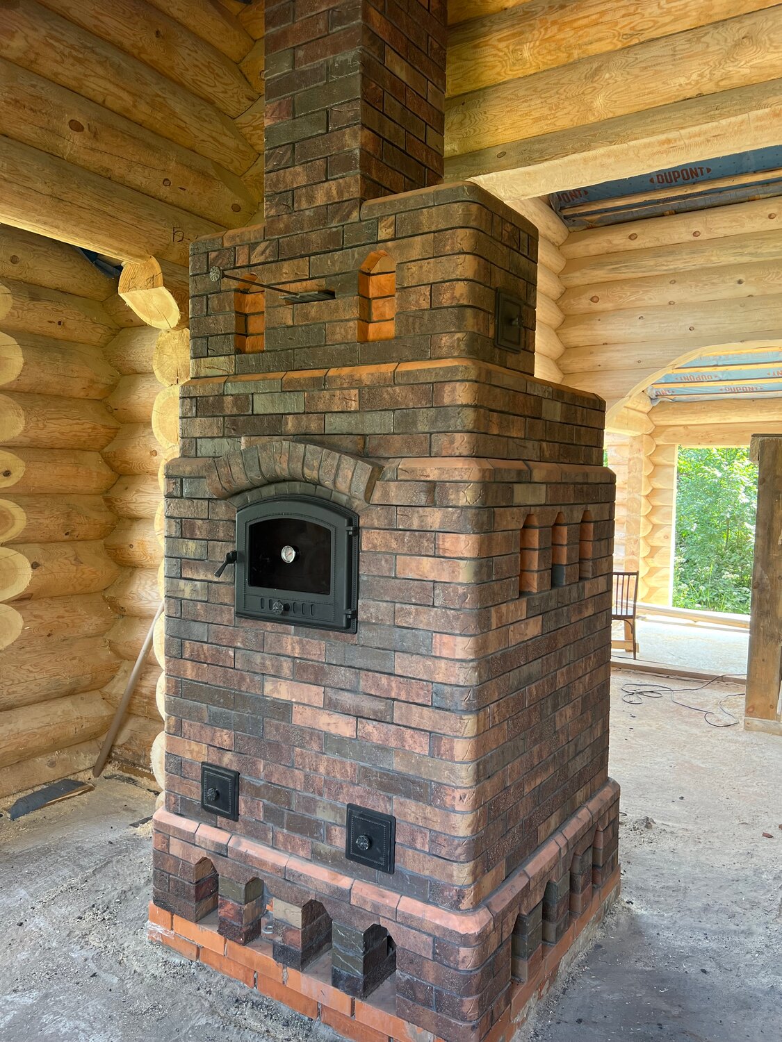 кирпичная печь, камины печи, кирпичная печь для дома, каминопечь кирпичная, русская печь с камином