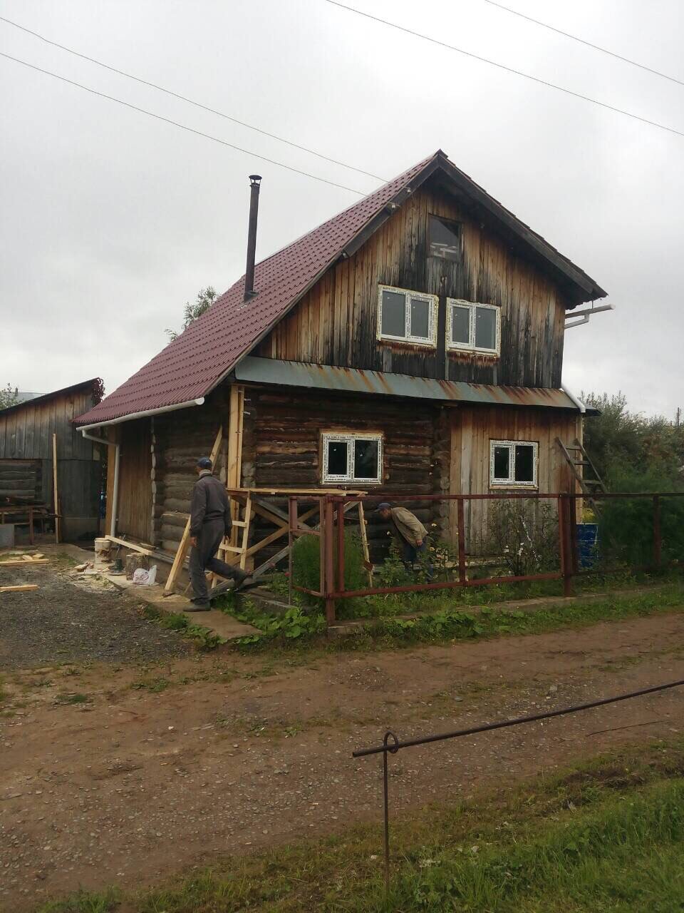 Монтаж фасада из винилового сайдинга