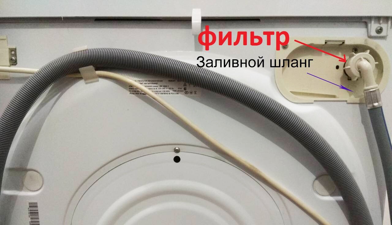 Ремонт не заливающей воду стиральной машины