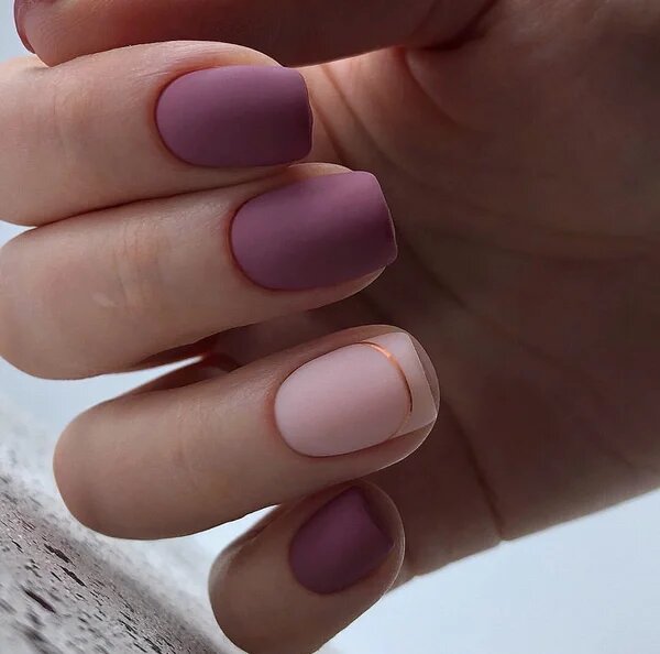 матовый маникюр, nail, ногти, маникюры, дизайн ногтей