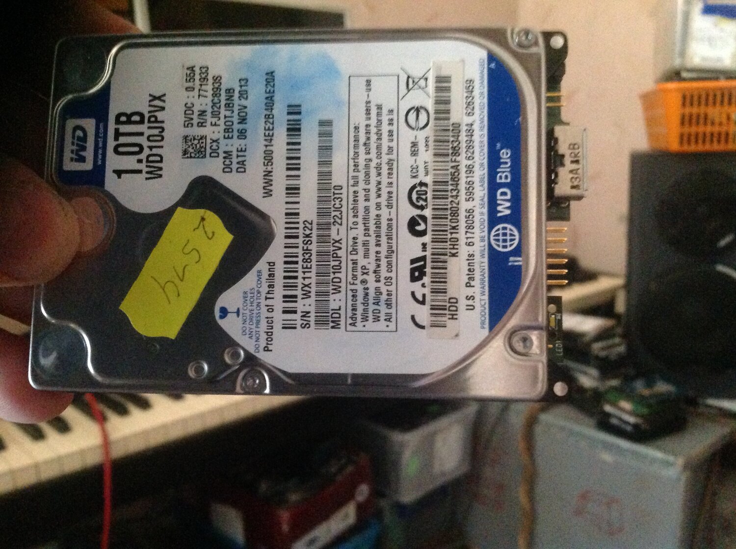 жёсткий диск, hdd 2.5 western digital 750gb (wd7500bpvt), жесткий диск nbook hdd 2.5" 250gb, wd2500beve, жесткий диск wd 250 для ноутбука, hdd для ноутбука 1 тб