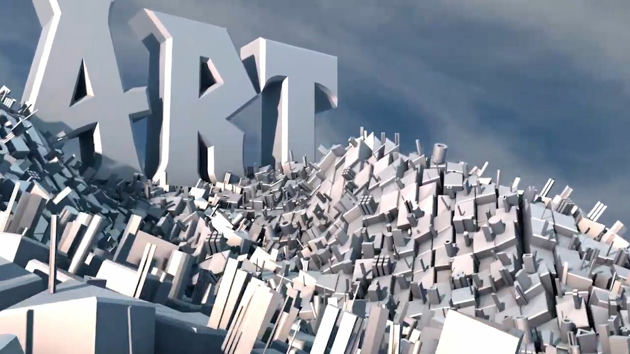 архитектура, абстрактные 3d модели, 3д ньюс, футуристическая архитектура, здание