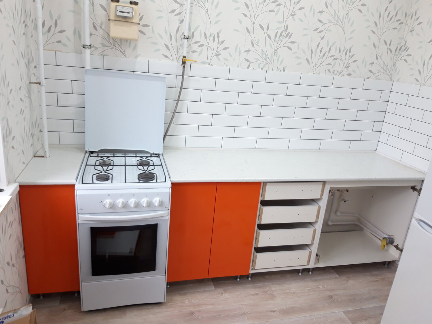 газовая плита, газовая плита flama 24019, газовая плита flama rg24, газовая плита флама новая, бытовая техника