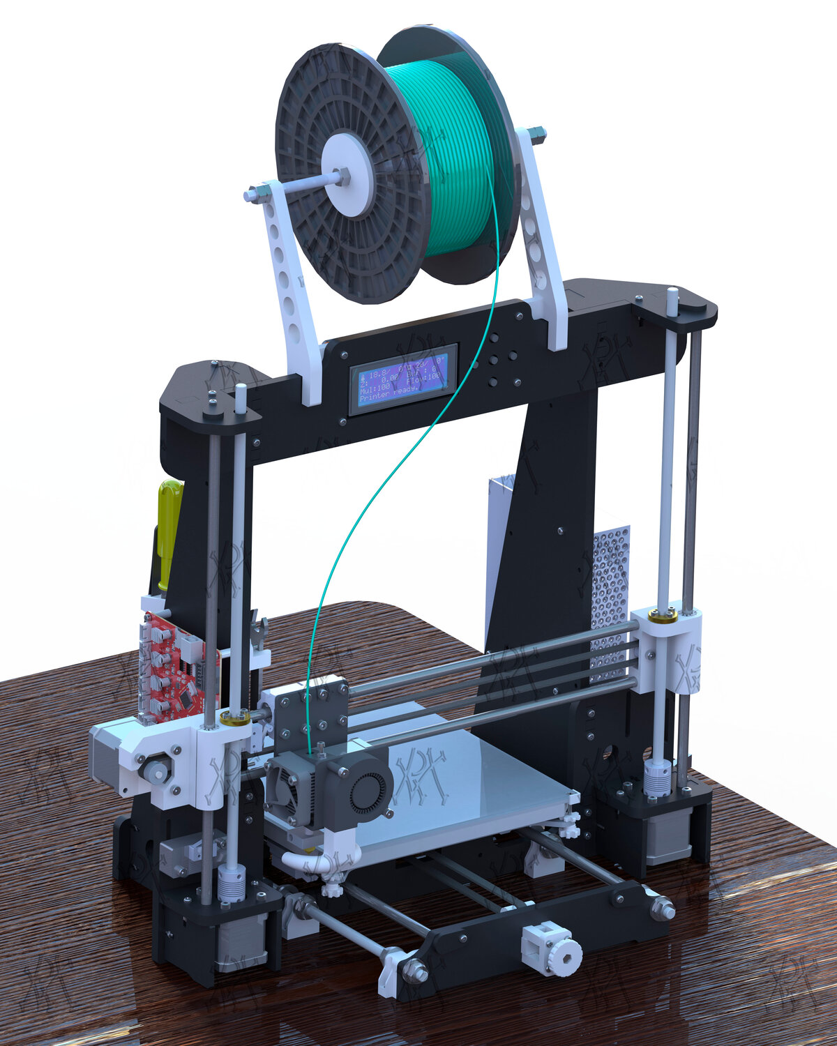 3d принтер prusa i3 steel, 3d-принтер anet a8 с автоуровнем, 3d принтер reprap, anet e2 3д принтер, 3d принтер prusa i3 steel v2