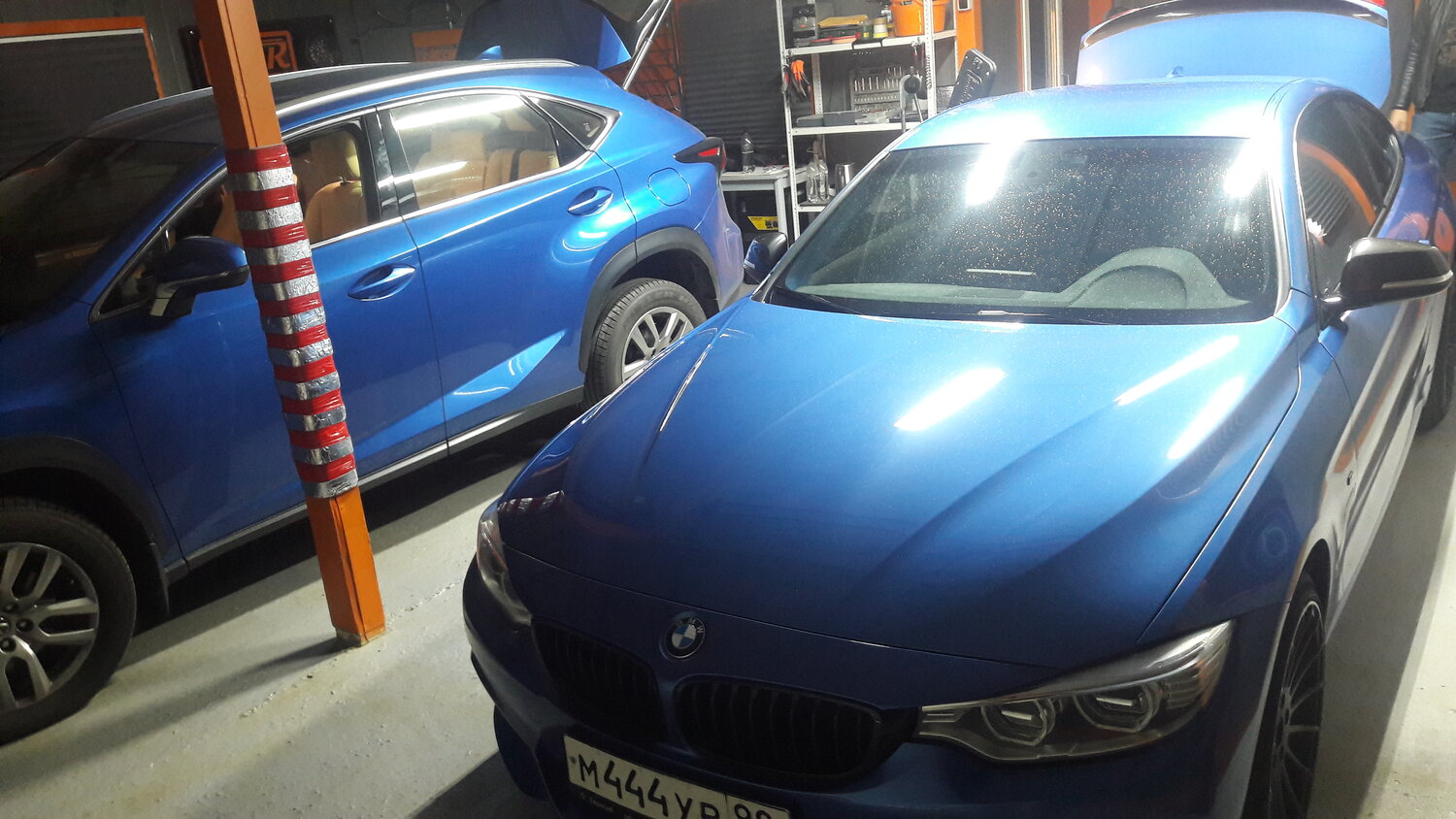 автомобиль, авто, bmw, indulgent blue kpmf, синий мат бмв