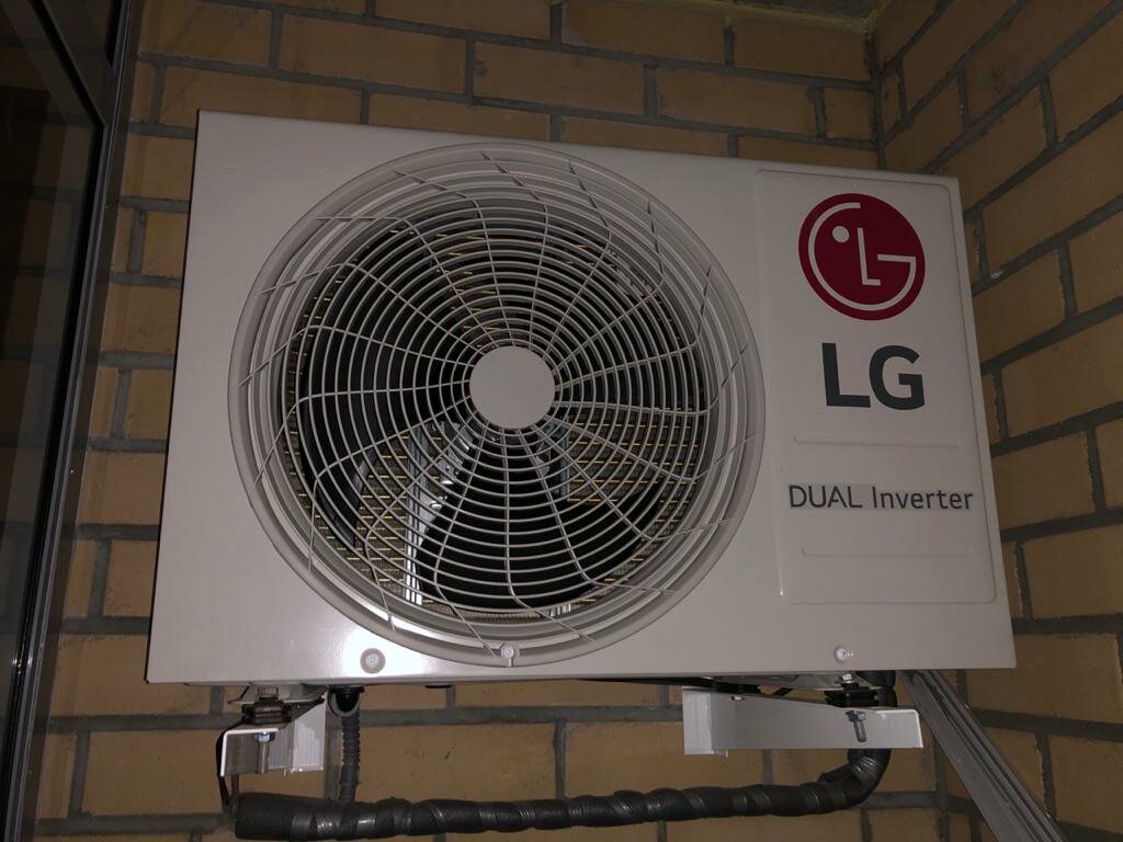 кондиционер, lg dual inverter portable ac, lg p12ep1 кондиционер, инверторный кондиционер, сплит-система lg p12sp