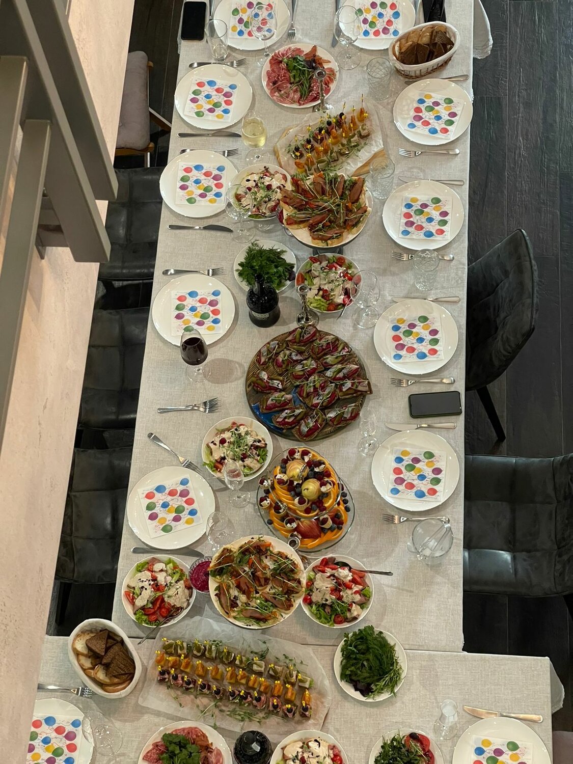 праздничный стол, еда, кулинарное искусство, закуски на шведский стол, закуска