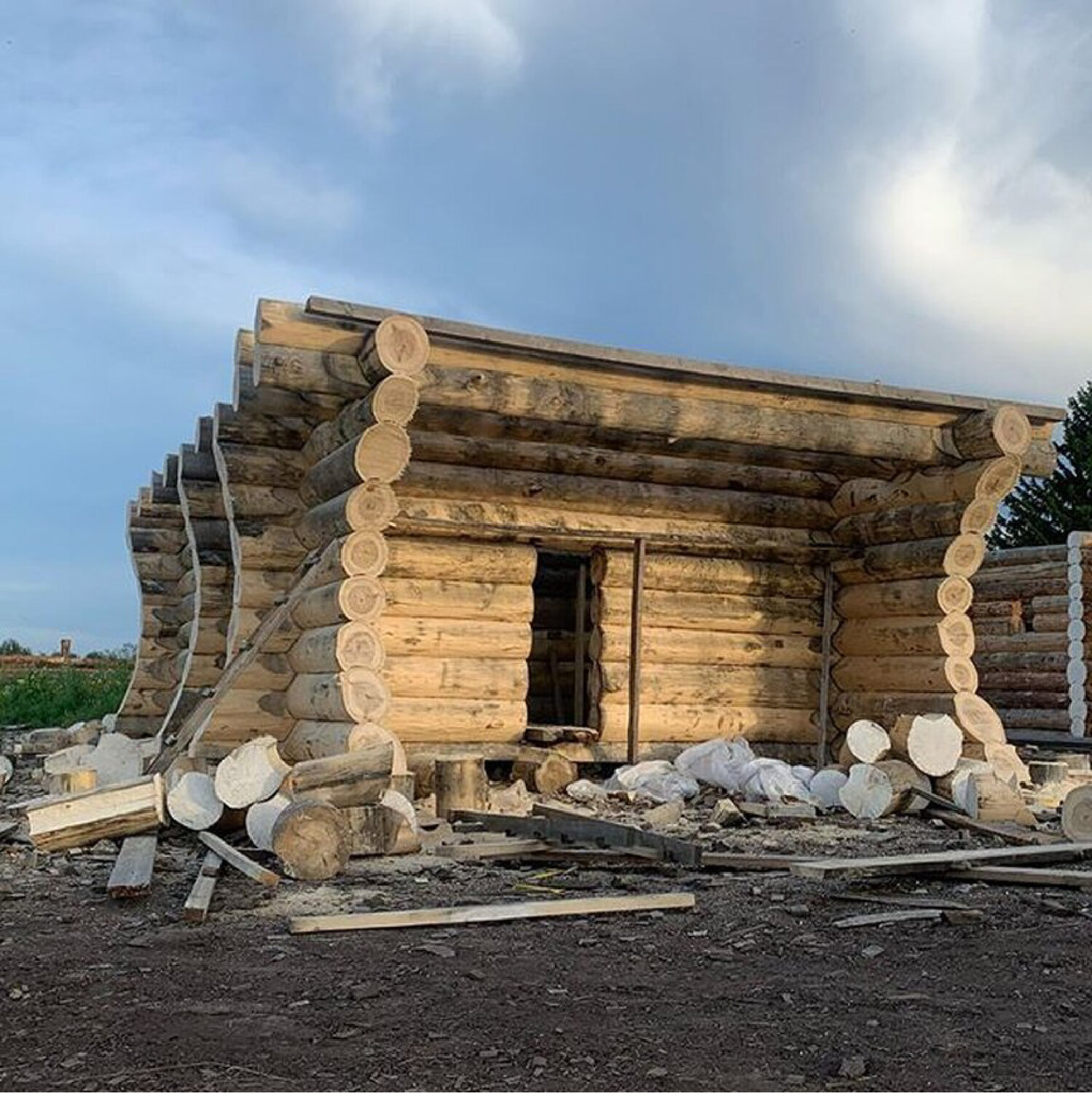 дикий сруб, сруб для бани, сруб, сруб дома, изба дикий сруб