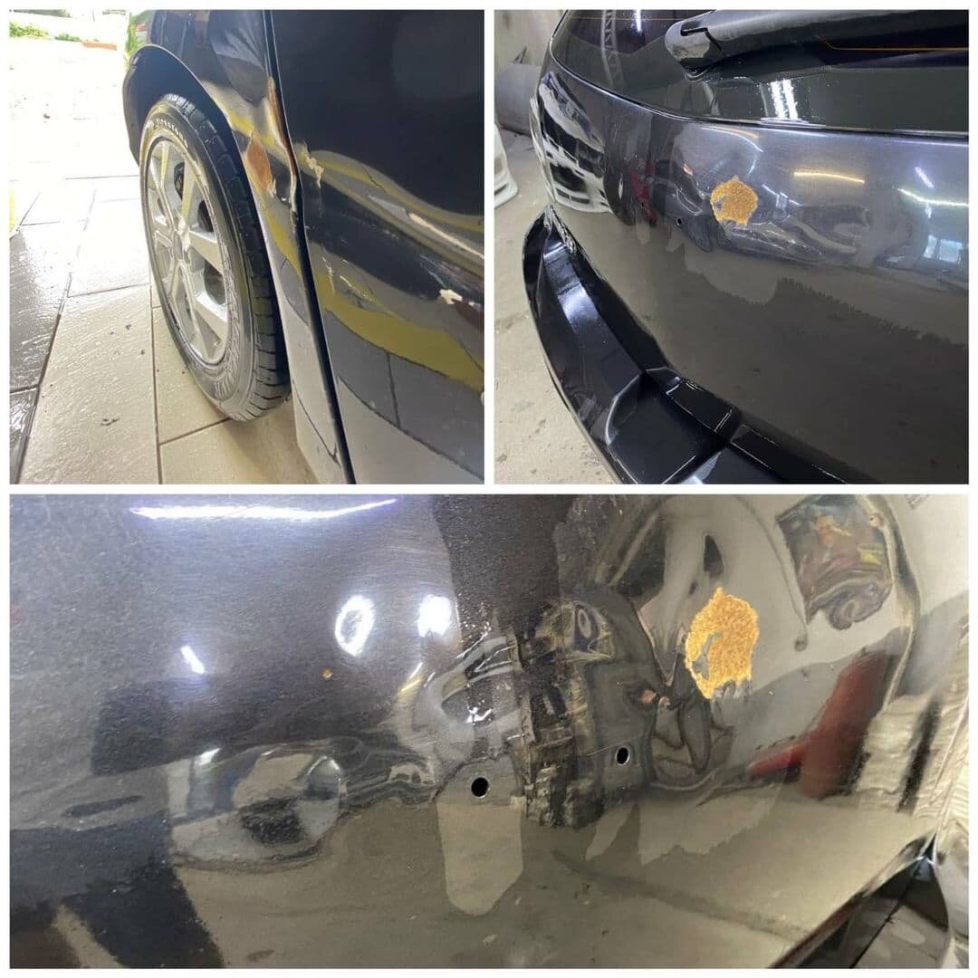 полировка кузова от царапин, автомобиль, рихтовка покраска авто, покраска авто до и после, полировка кузова