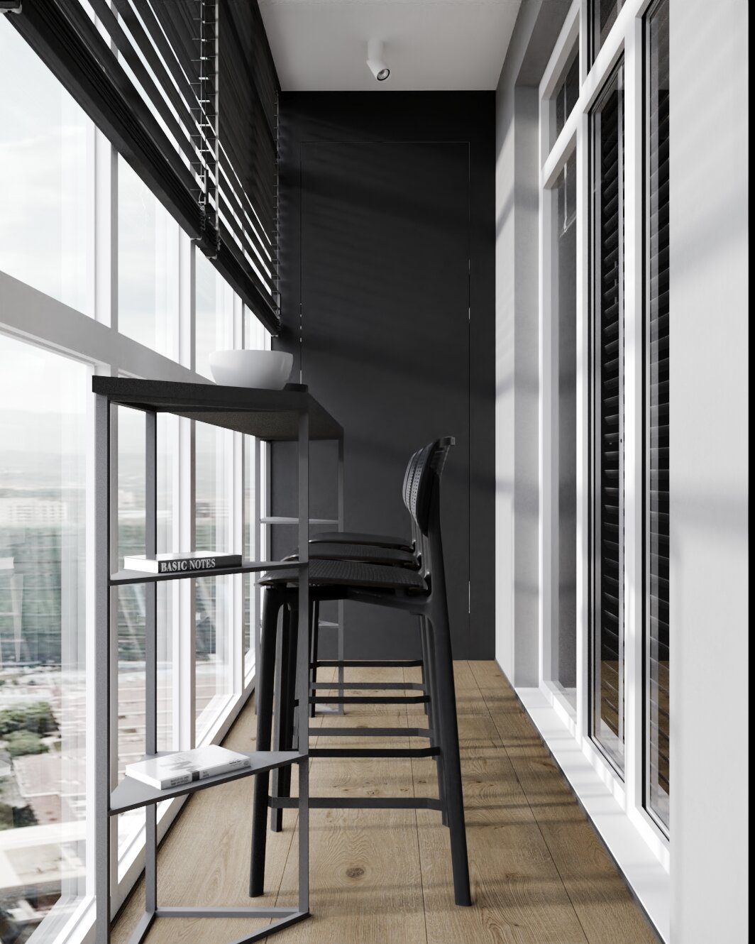 лофт балкон, современный балкон, балкон интерьер, балкон в стиле, лоджия в стиле лофт