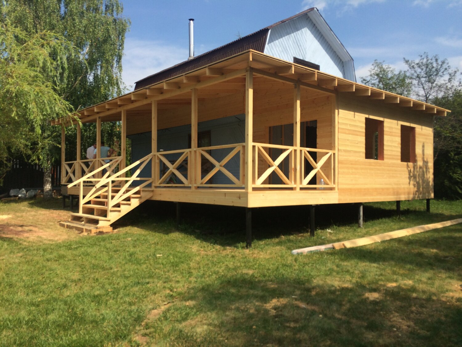 Строительство пристройки к дому