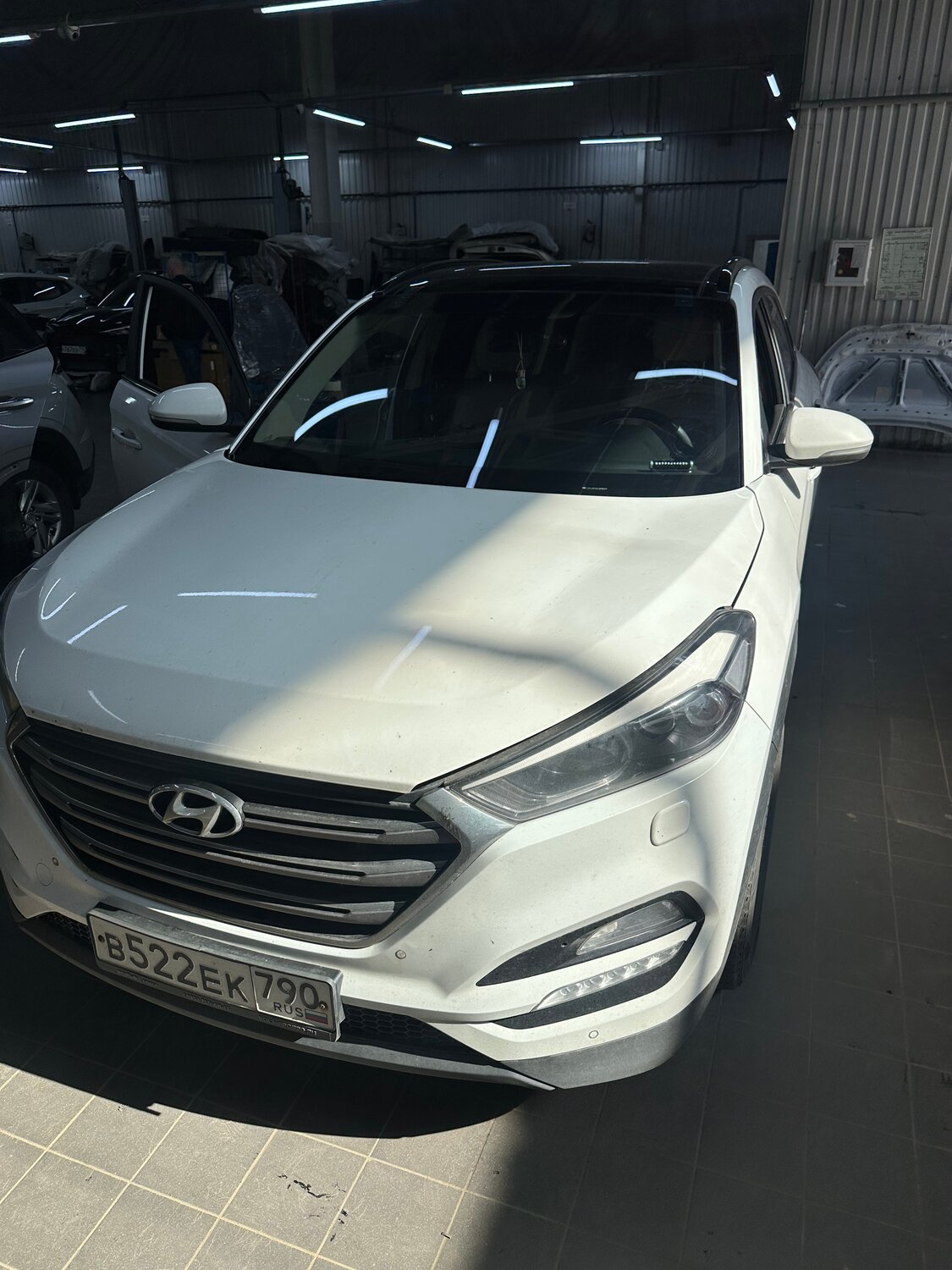 hyundai tucson белый, hyundai tucson 2018, hyundai tucson 2017, hyundai tucson 2, Lexus GX II Рестайлинг