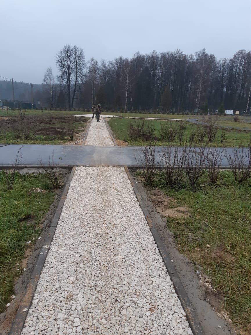 новый парк, парк победы кострома реконструкция, липовый парк, дорога, городской парк