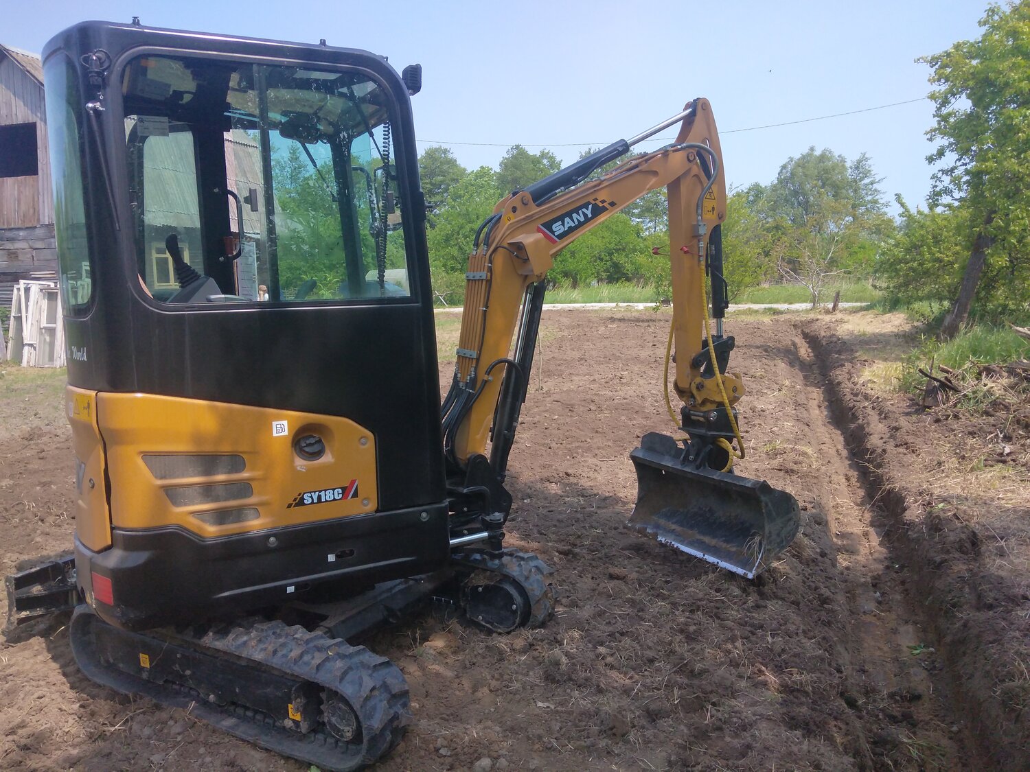 мини экскаватор, sany sy18c, миниэкскаватор, экскаватор jcb 8030, экскаватор хендай