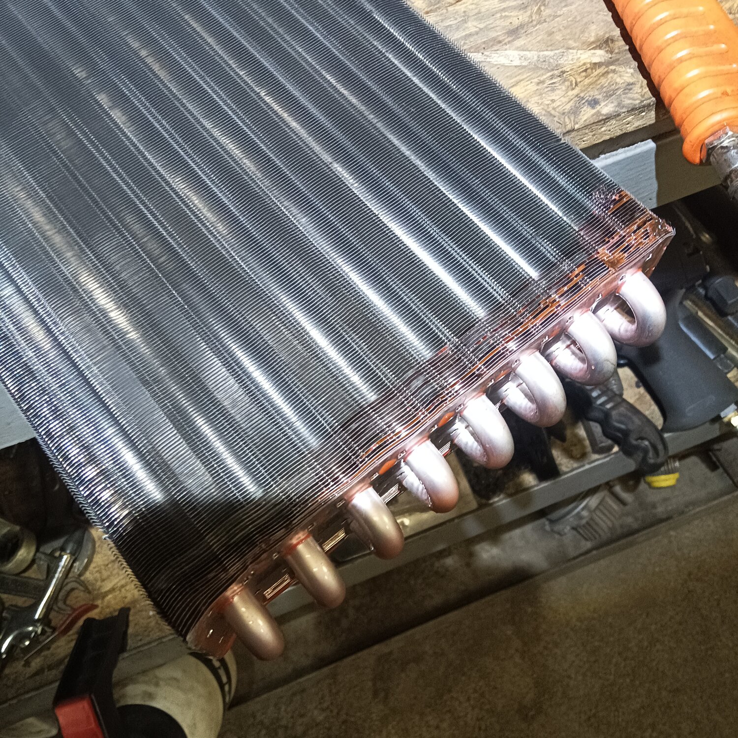 медные радиаторы отопления, медно-алюминиевые радиаторы, теплообменник, теплообменник для газового котла, теплообменник для котла