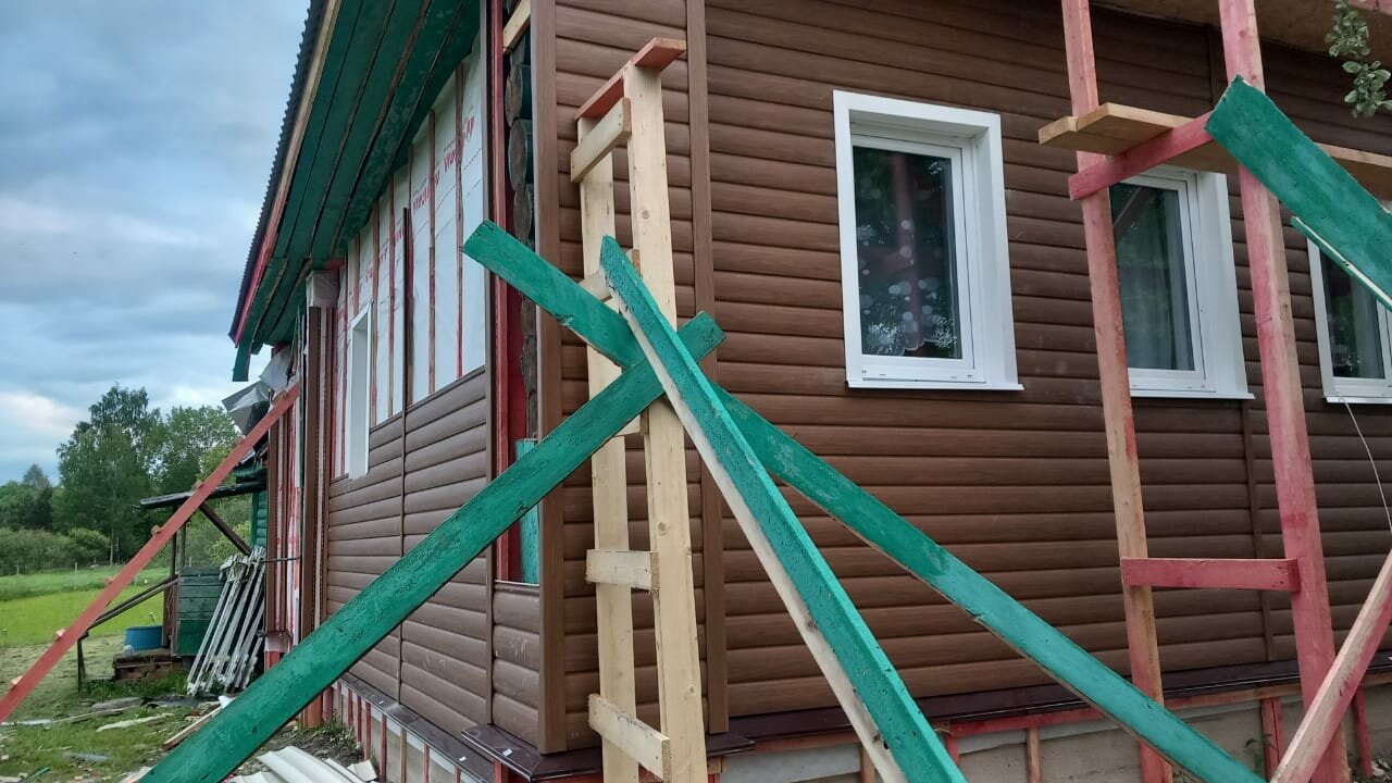 Обшить дом сайдингом