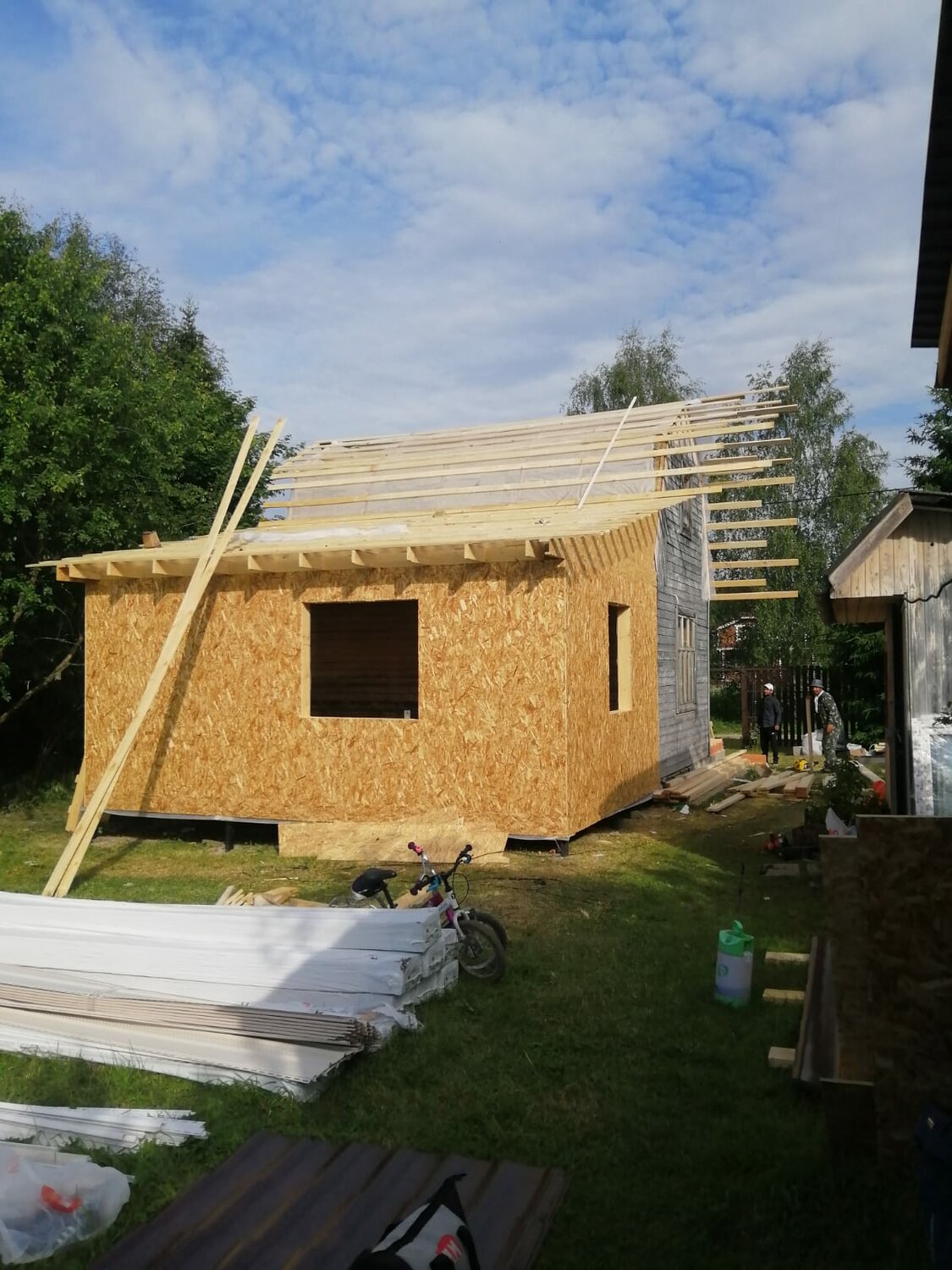 Пристройка к дому