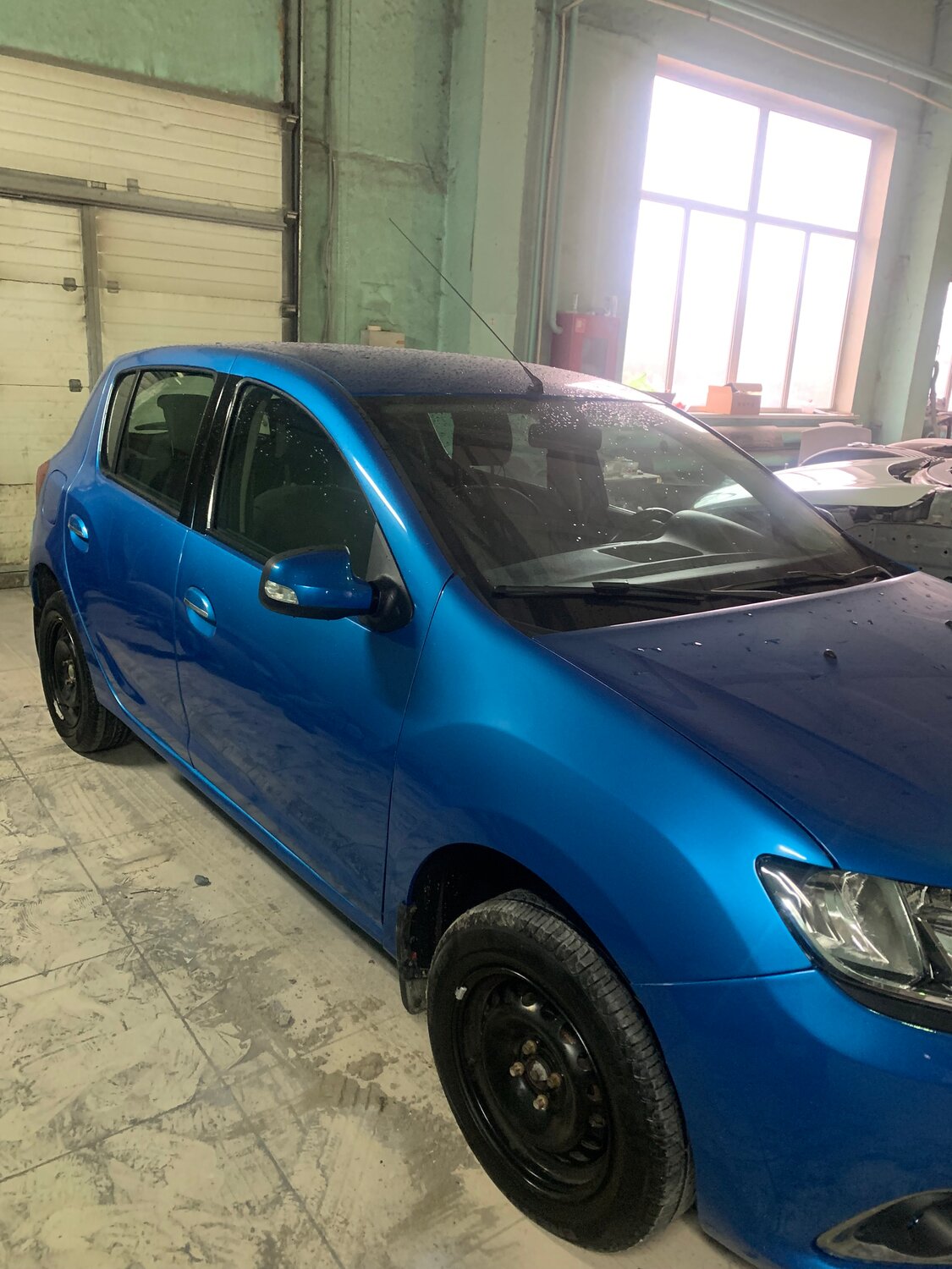 renault sandero, синий рено логан, renault sandero 2014, renault, рено логан 2014 синий