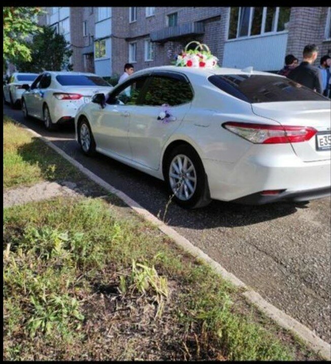 toyota camry, белая тойота камри, toyota camry viii xv 70, новая toyota camry, Honda Accord IX Рестайлинг