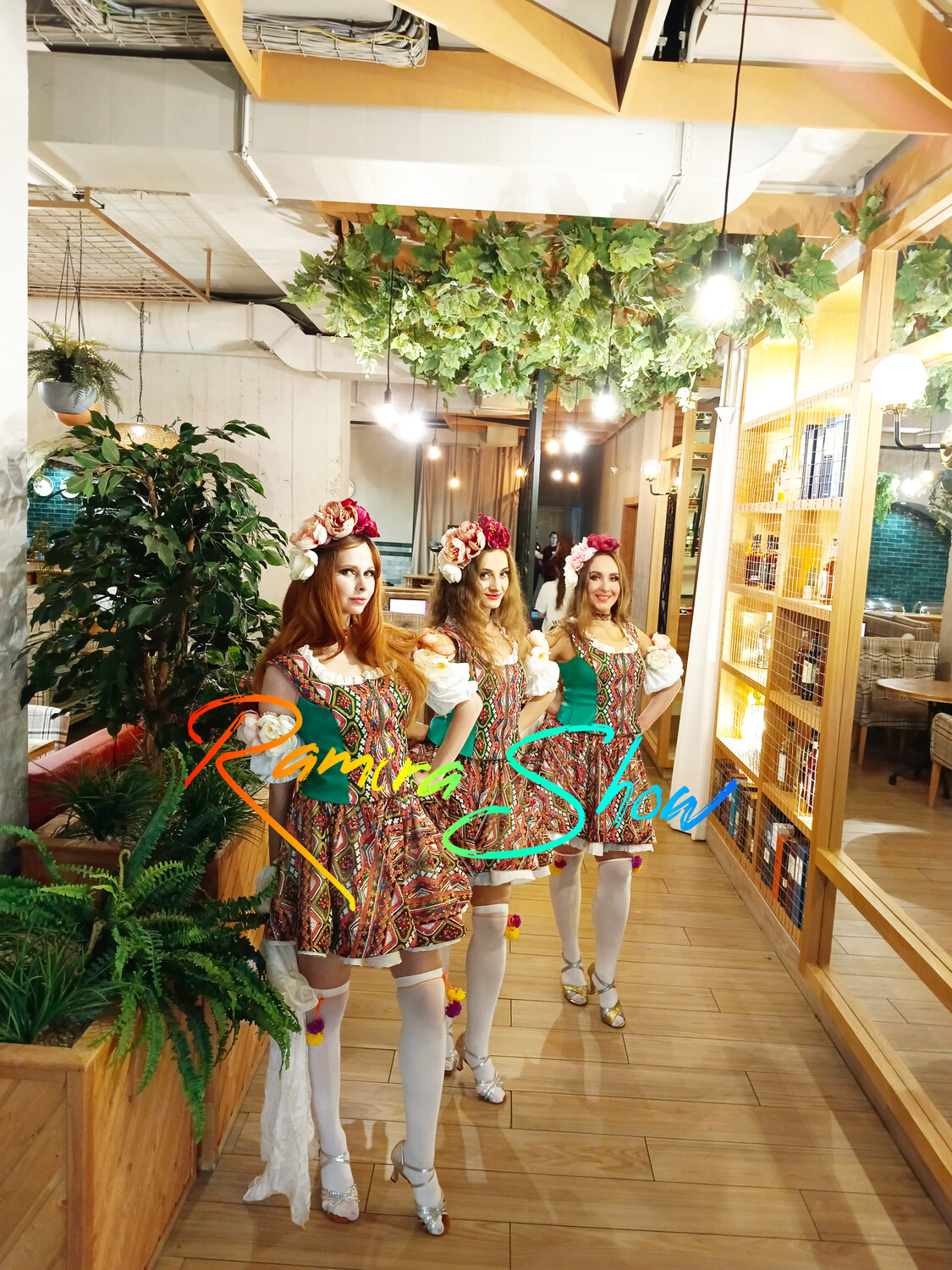 девушка, девушки, шоу балет, шоу, новогоднее шоу