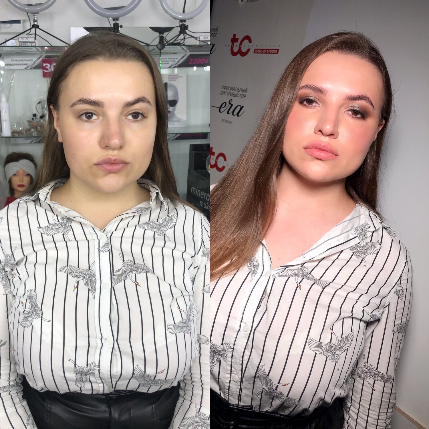 девушка, макияж, брови, лёгкий макияж, коррекция бровей