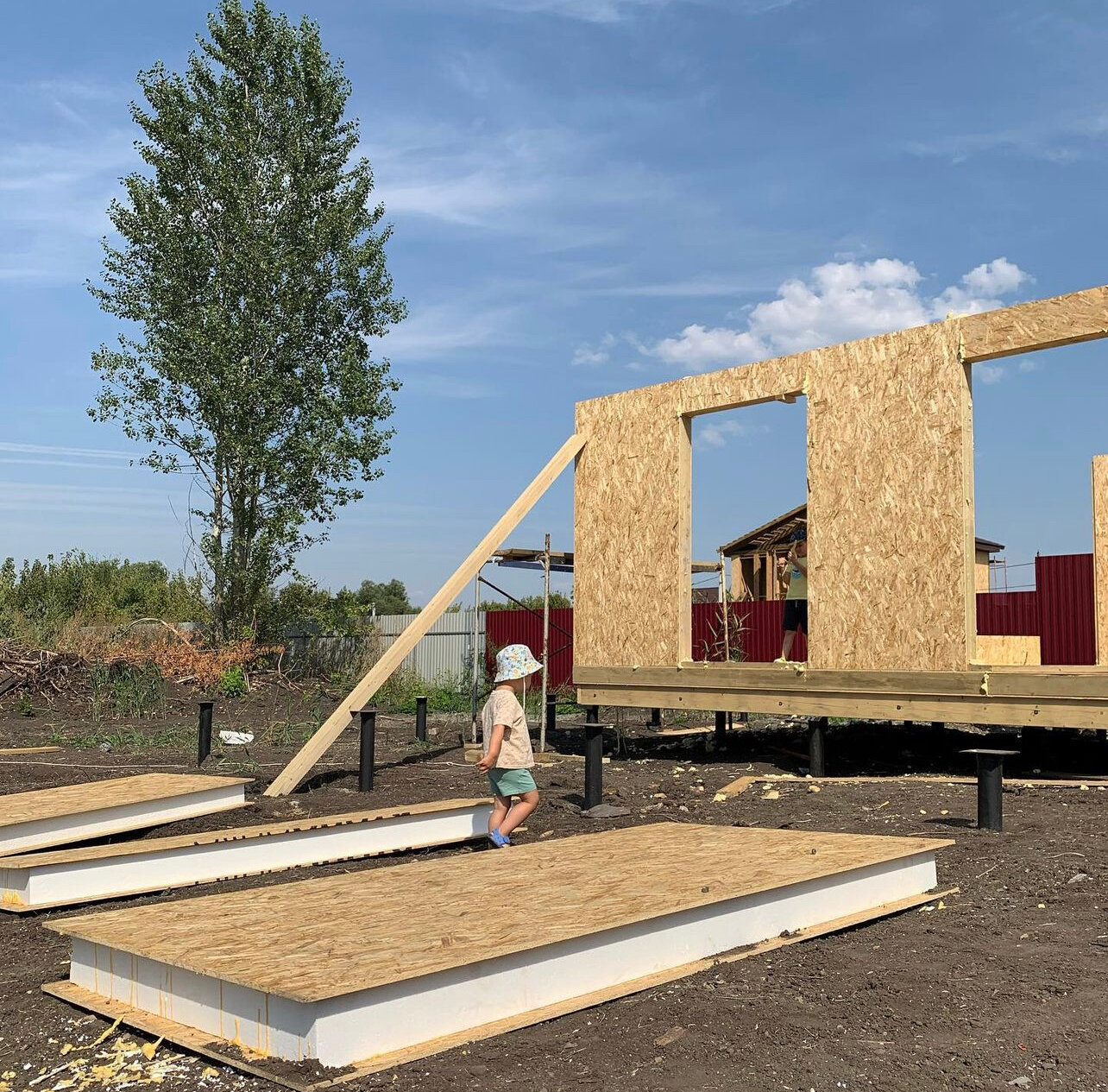 Строительство быстровозводимого дома