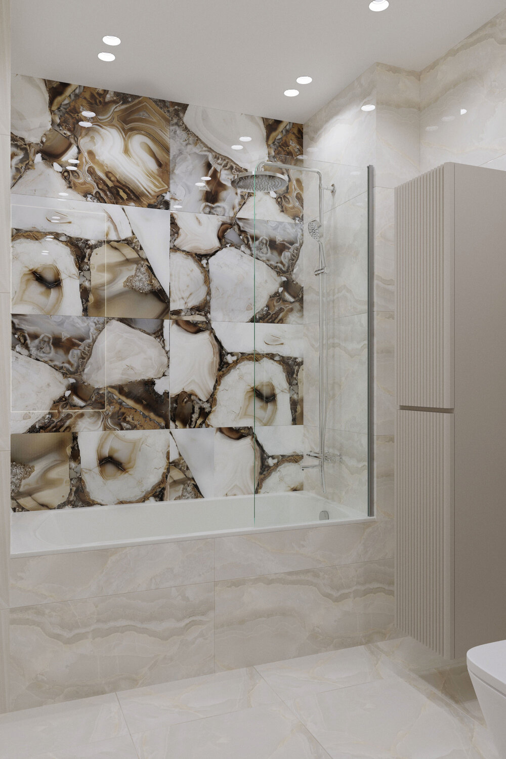 sirius gold керамогранит 60x120 полированный, дизайн интерьера, интерьер санузла, ванная комната интерьер, интерьер