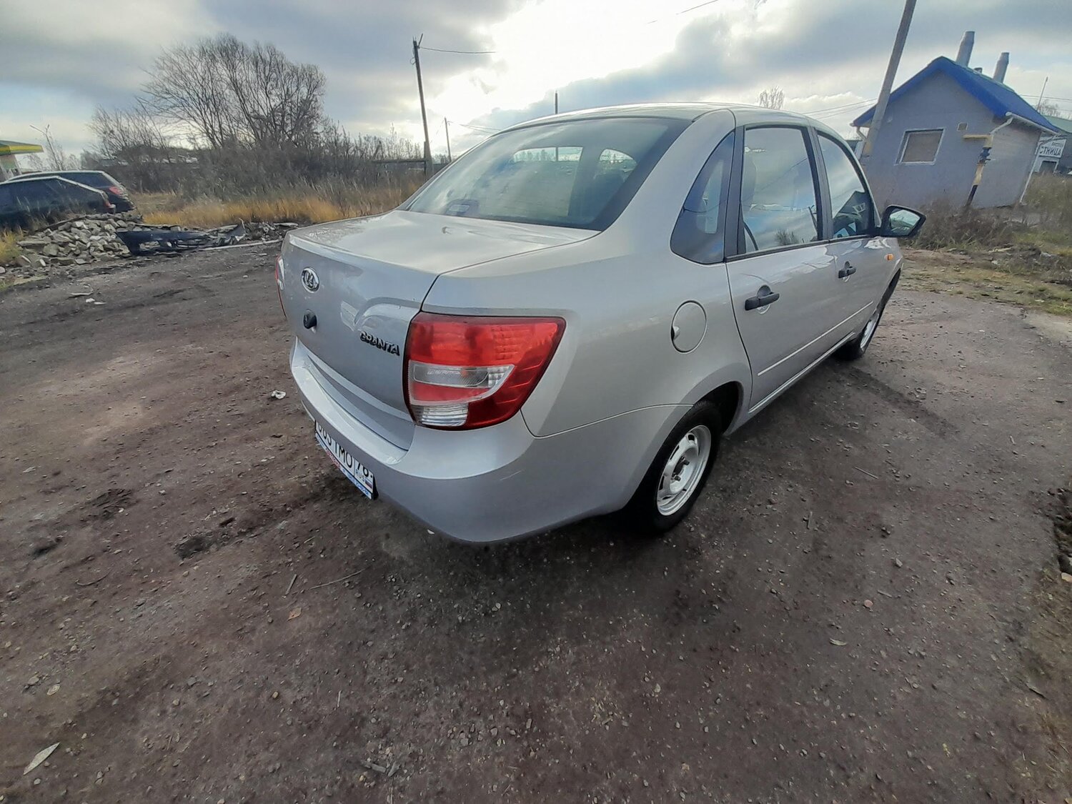 lada granta, гранта, серебристая лада гранта, lada granta 2013, ВАЗ (Lada) Granta