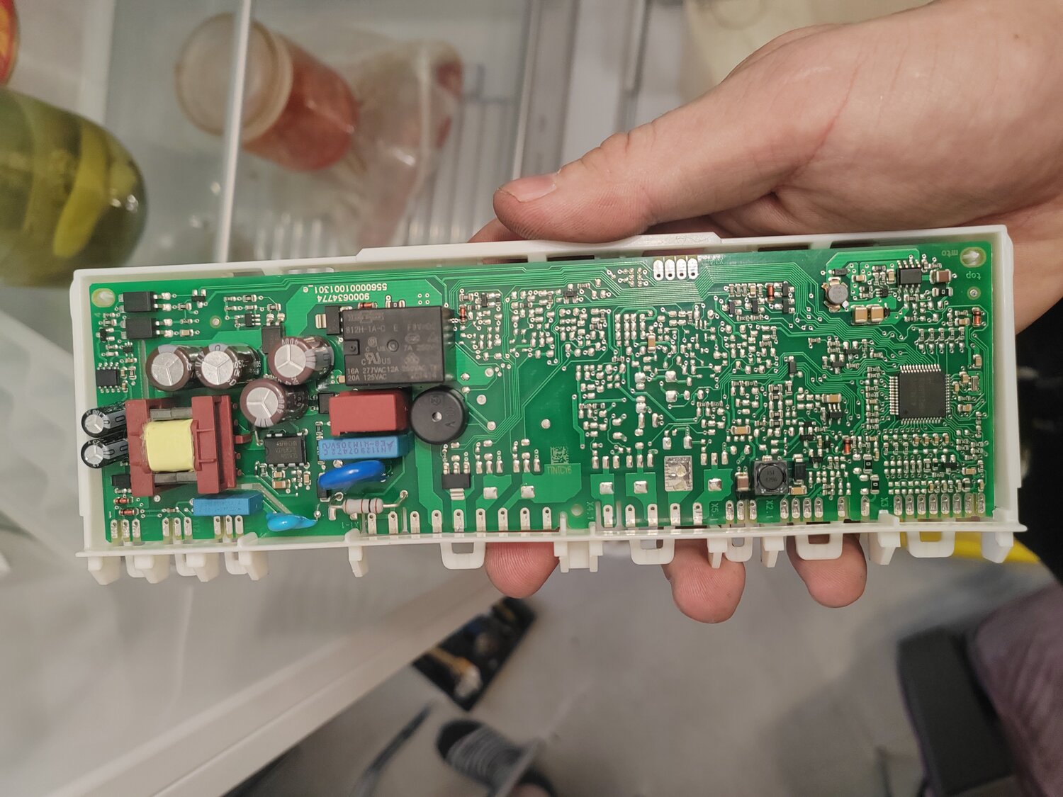 модуль управления холодильника bosch, siemens (658739, 00658739), модуль управления стиральной машины, модуль стиральной машины, 658739 - электронный модуль управления холодильника bosch, siemens, плата стиральной машины