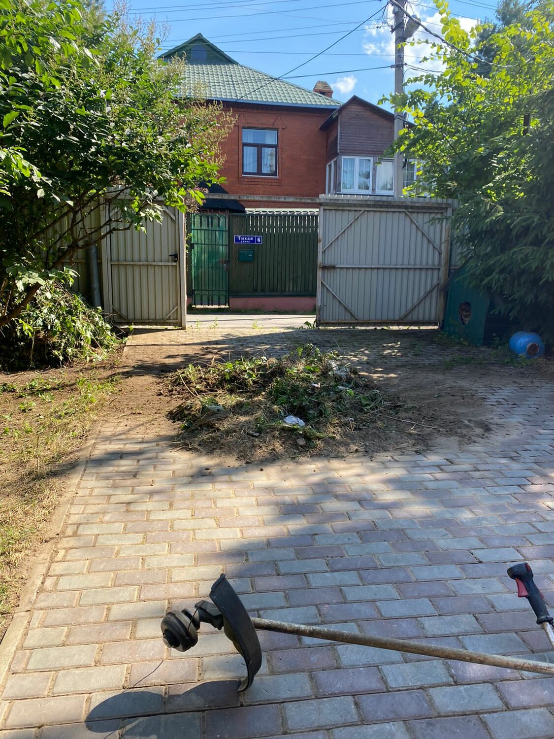 дом краснодар, загородный коттедж, стройка во дворе, краснодар дома, улица