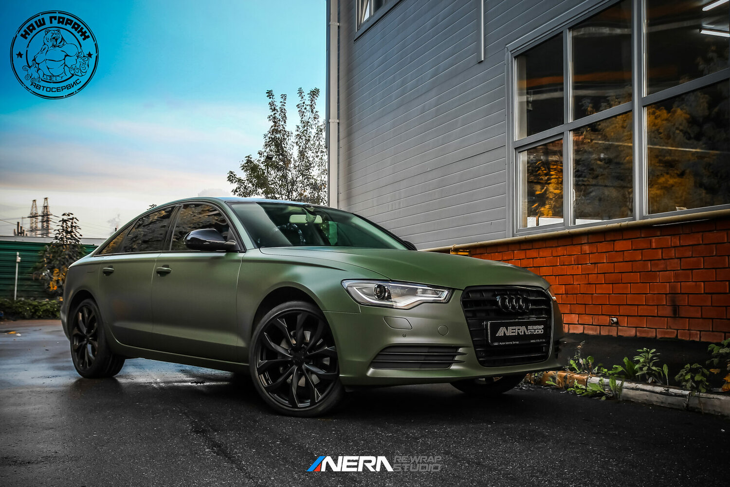 oracal 970 285, audi matt green, audi a 6, audi a, Audi A3 III (8V)