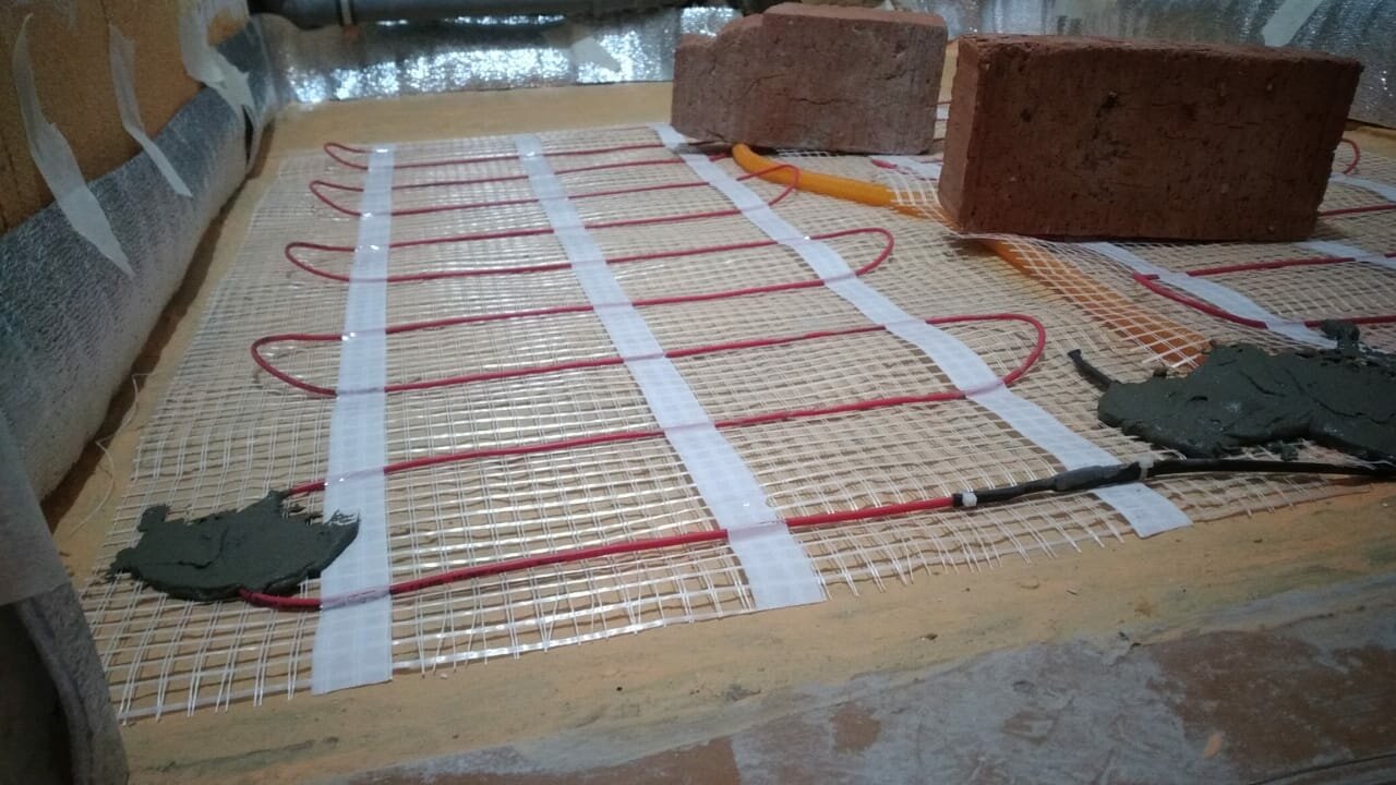 теплоизоляция для теплого пола, утеплитель для теплого пола, монтаж теплого пола, тёплый пол электрический, пенофол для теплого пола под стяжку