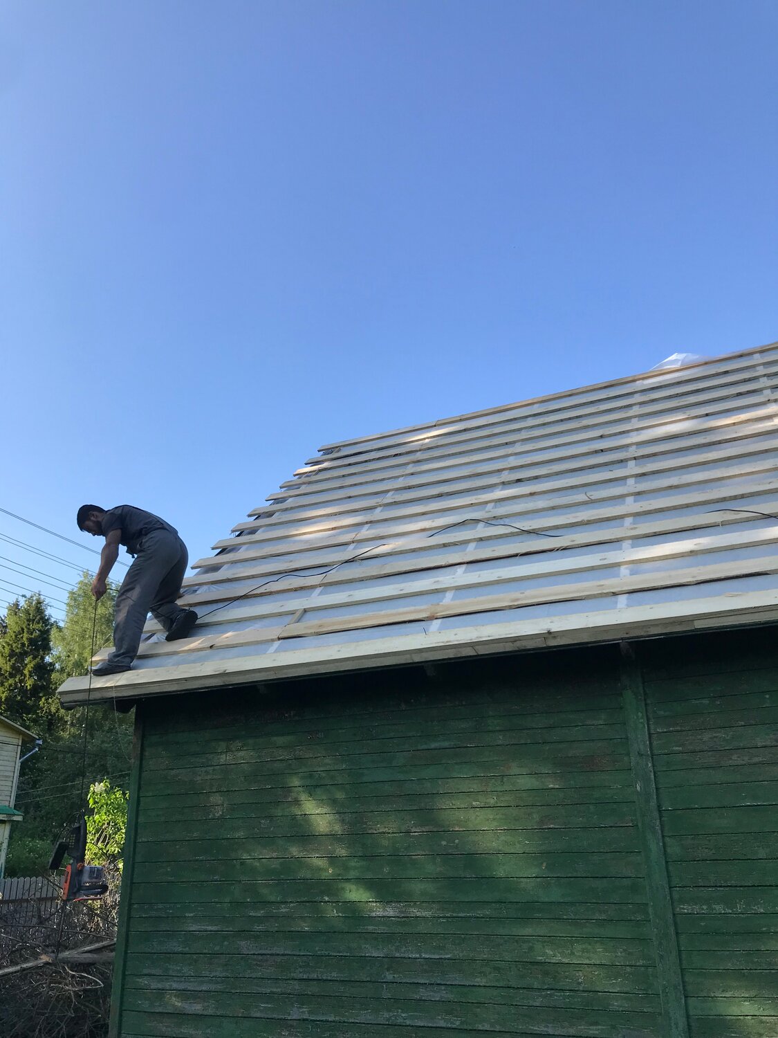 монтаж кровли из профнастила с20, кровельные работы, монтаж кровли, монтаж кровли из профнастила, покрыть крышу