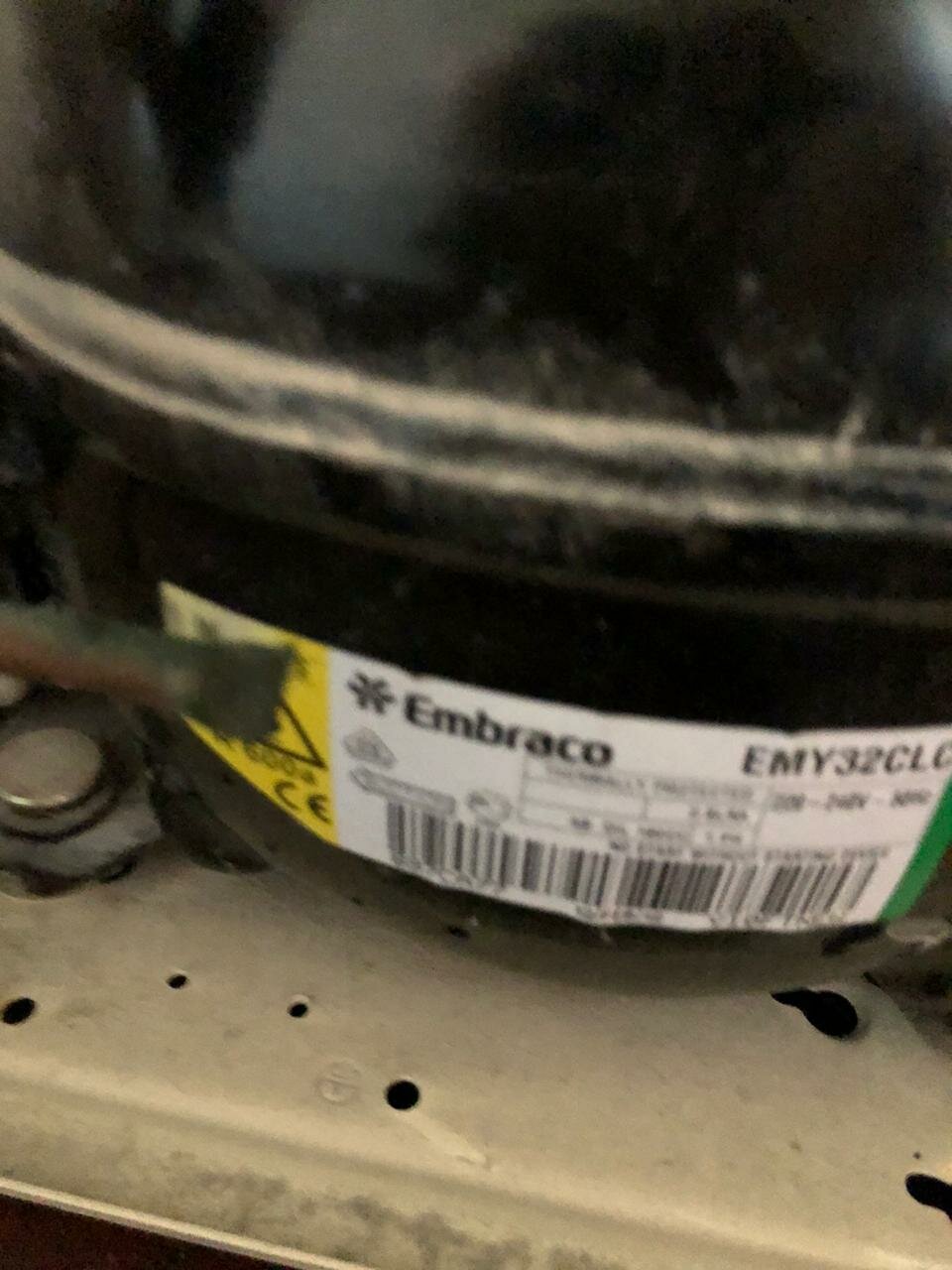 холодильный компрессор, компрессор холодильника, пусковое реле компрессора embraco emy40clc, инверторный компрессор embraco, бу холодильники