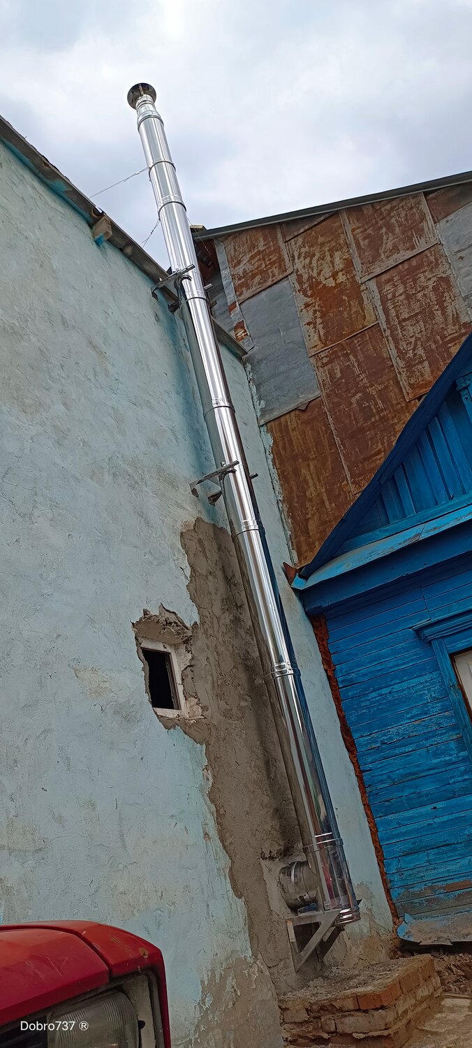 дымоход, устройство дымохода, дымоход для газового котла, монтаж дымохода, дымоход для котла теплодар