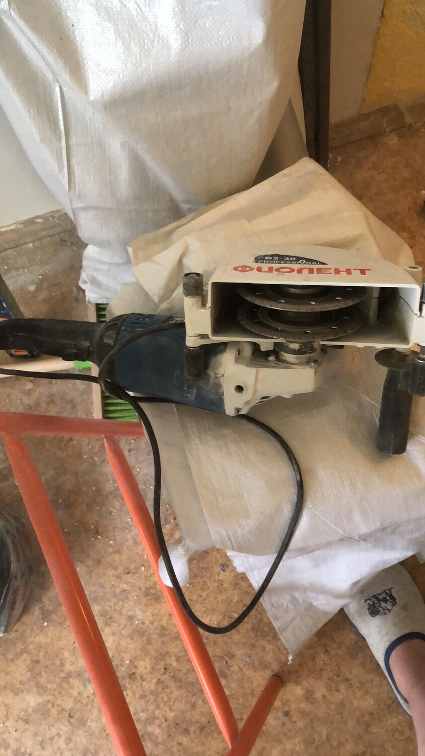 штроборез фиолент б1-30, статор штроборез фиолент б1-30, штроборез фиолент, пылеотвод для болгарки, штроборез ken 4545