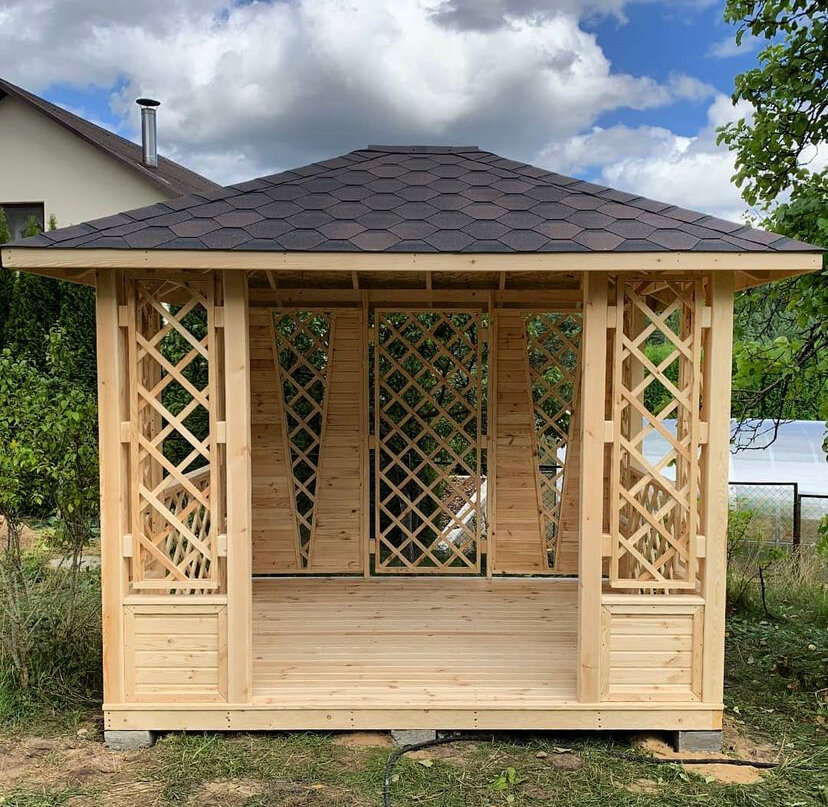 Строительство беседок