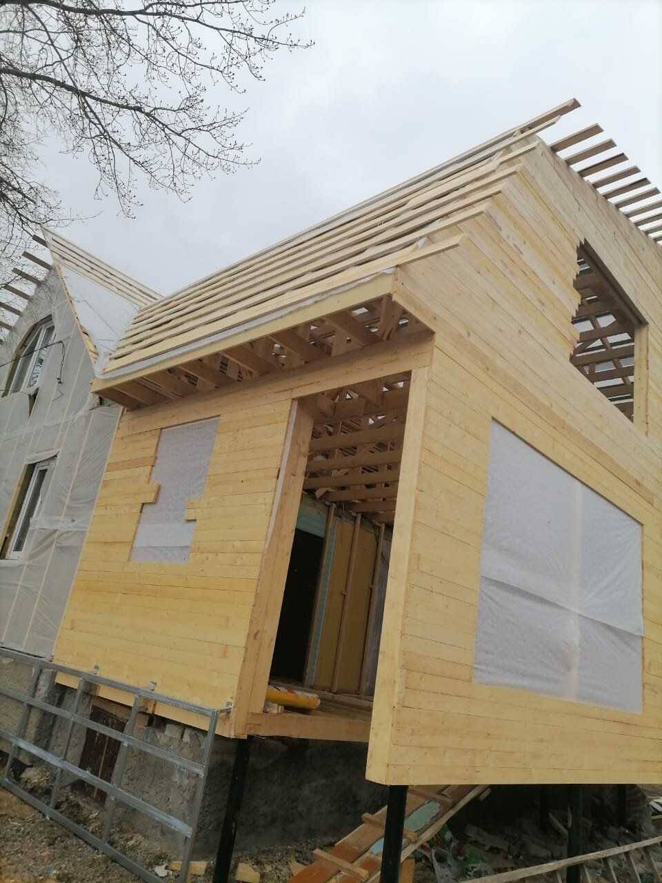 Реконструкция домов