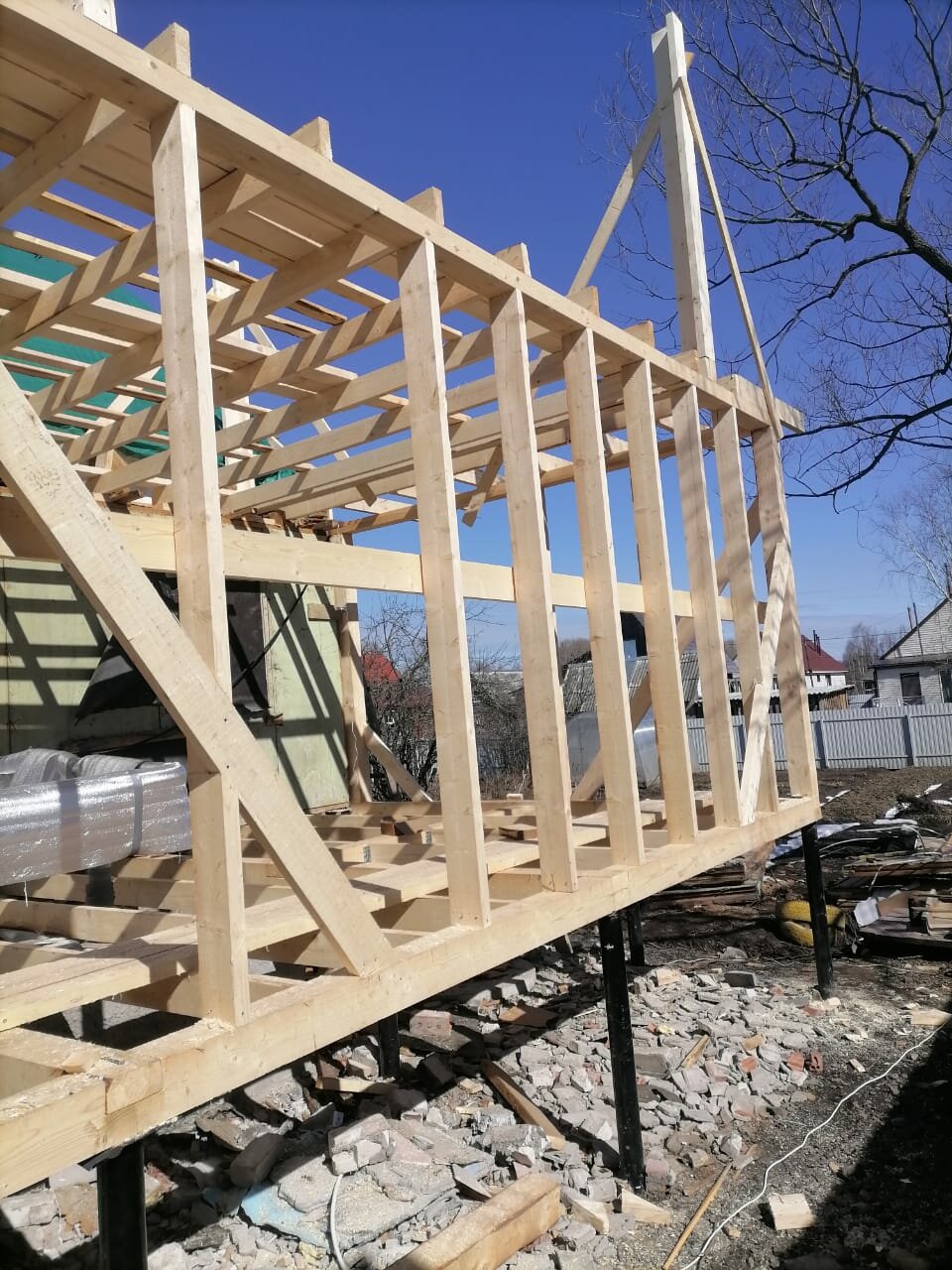 Реконструкция домов