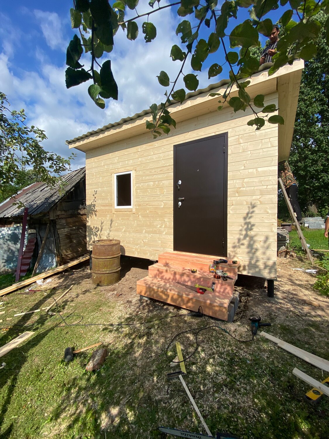 Строительство бытовка