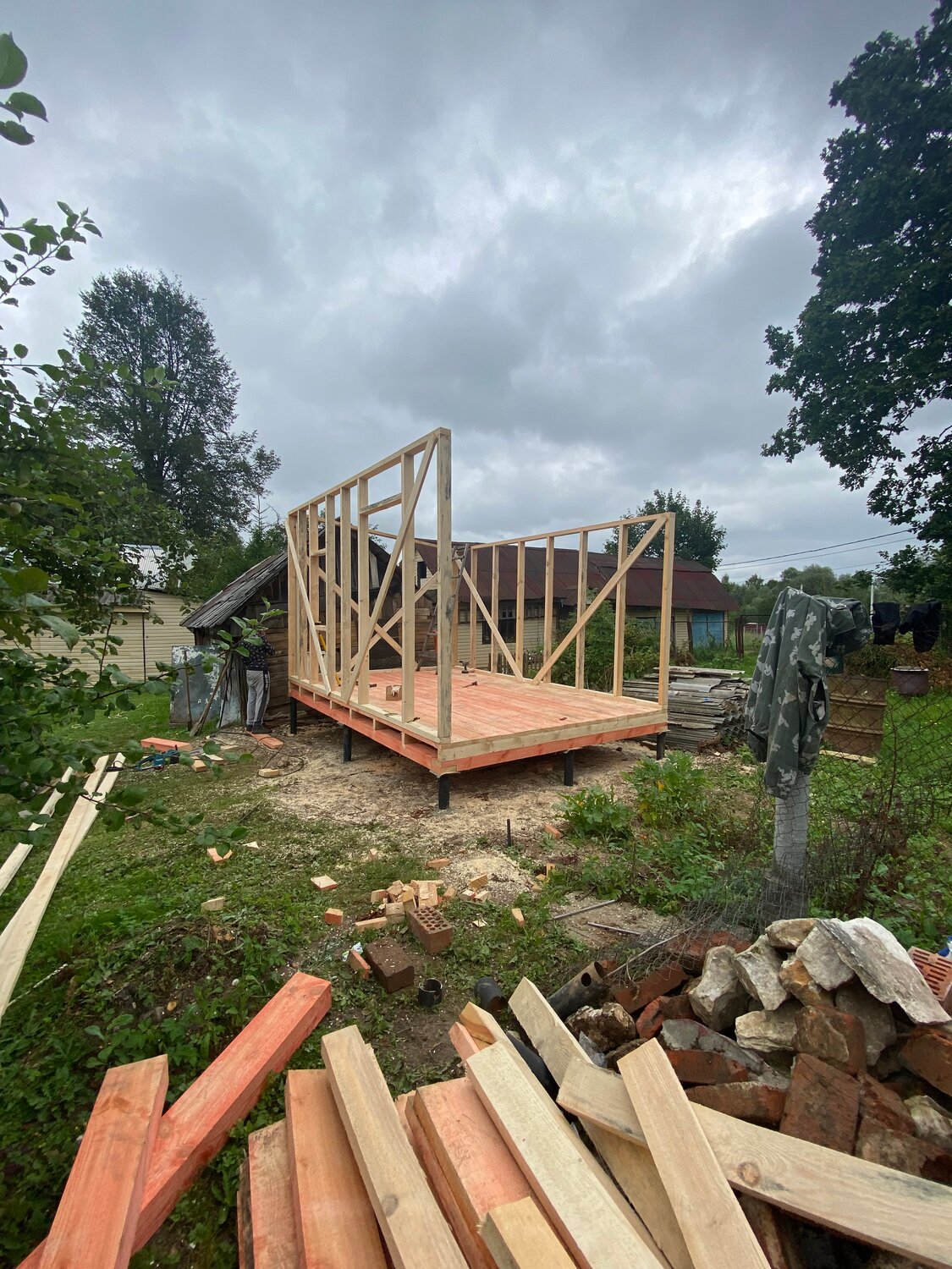 Строительство бытовка