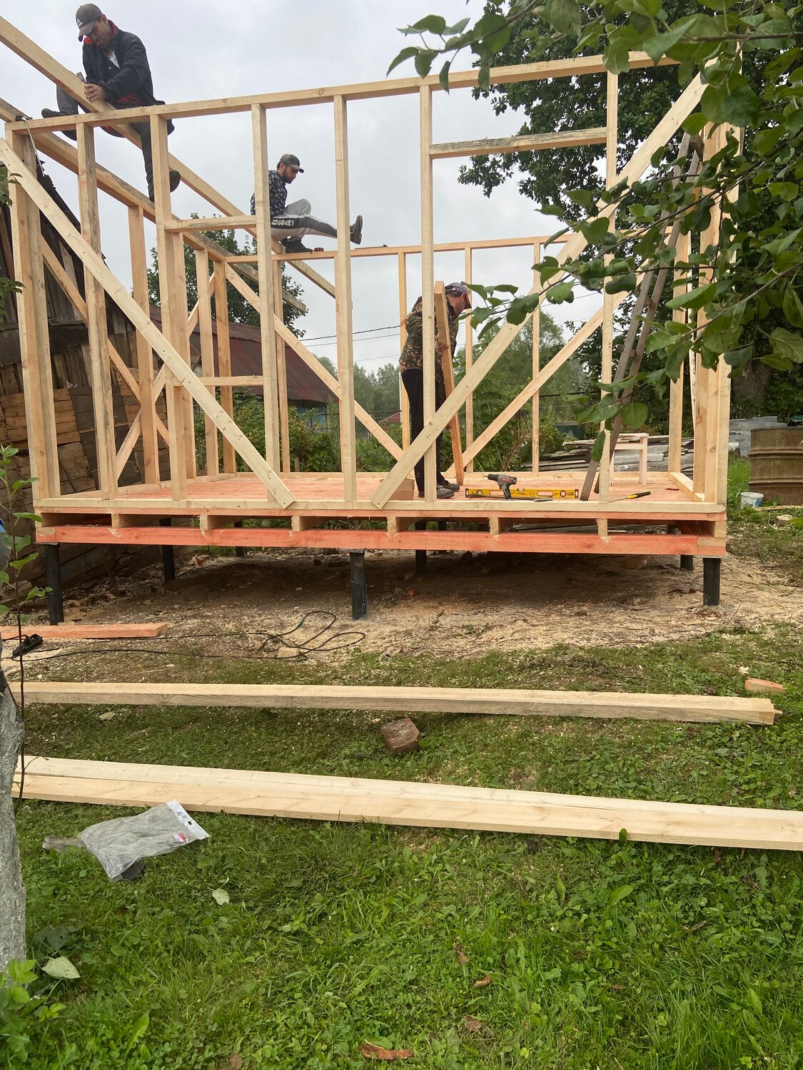 Строительство бытовка