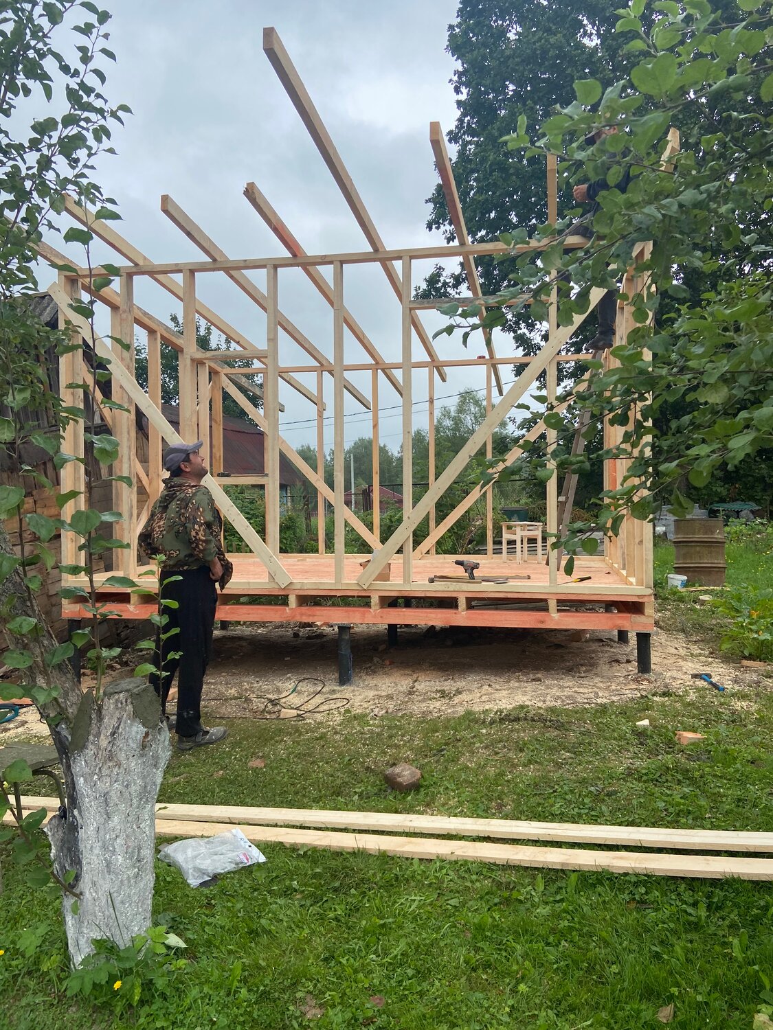 Строительство бытовка