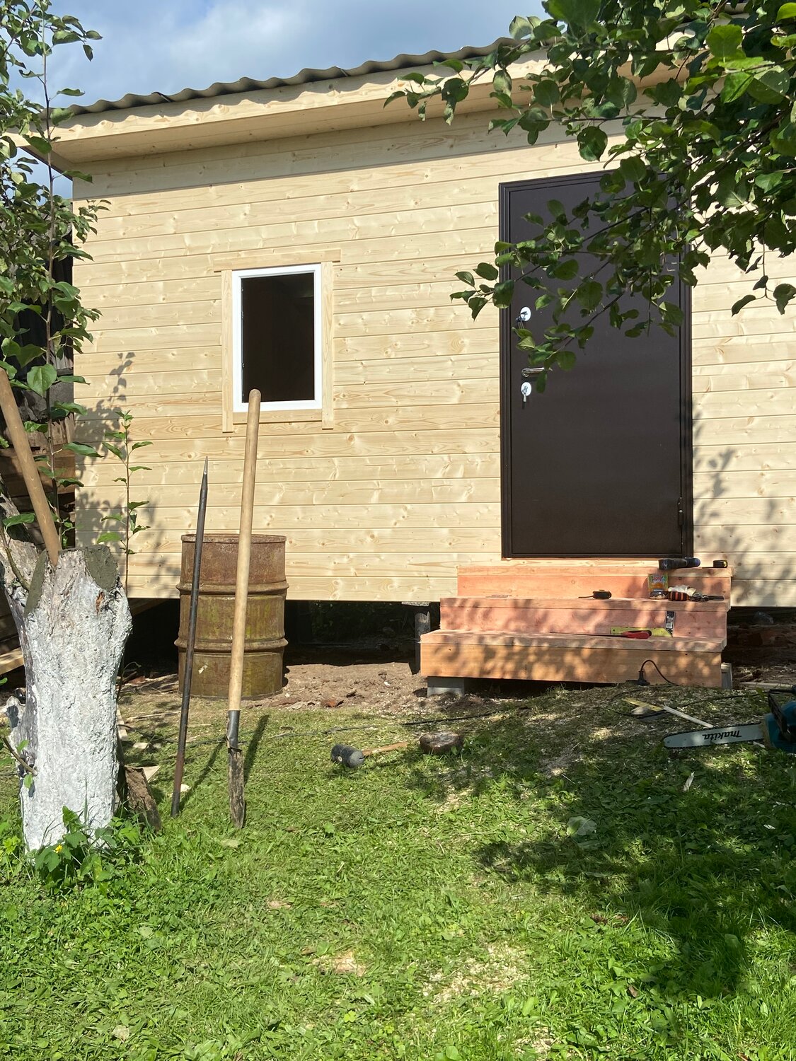 Строительство бытовка